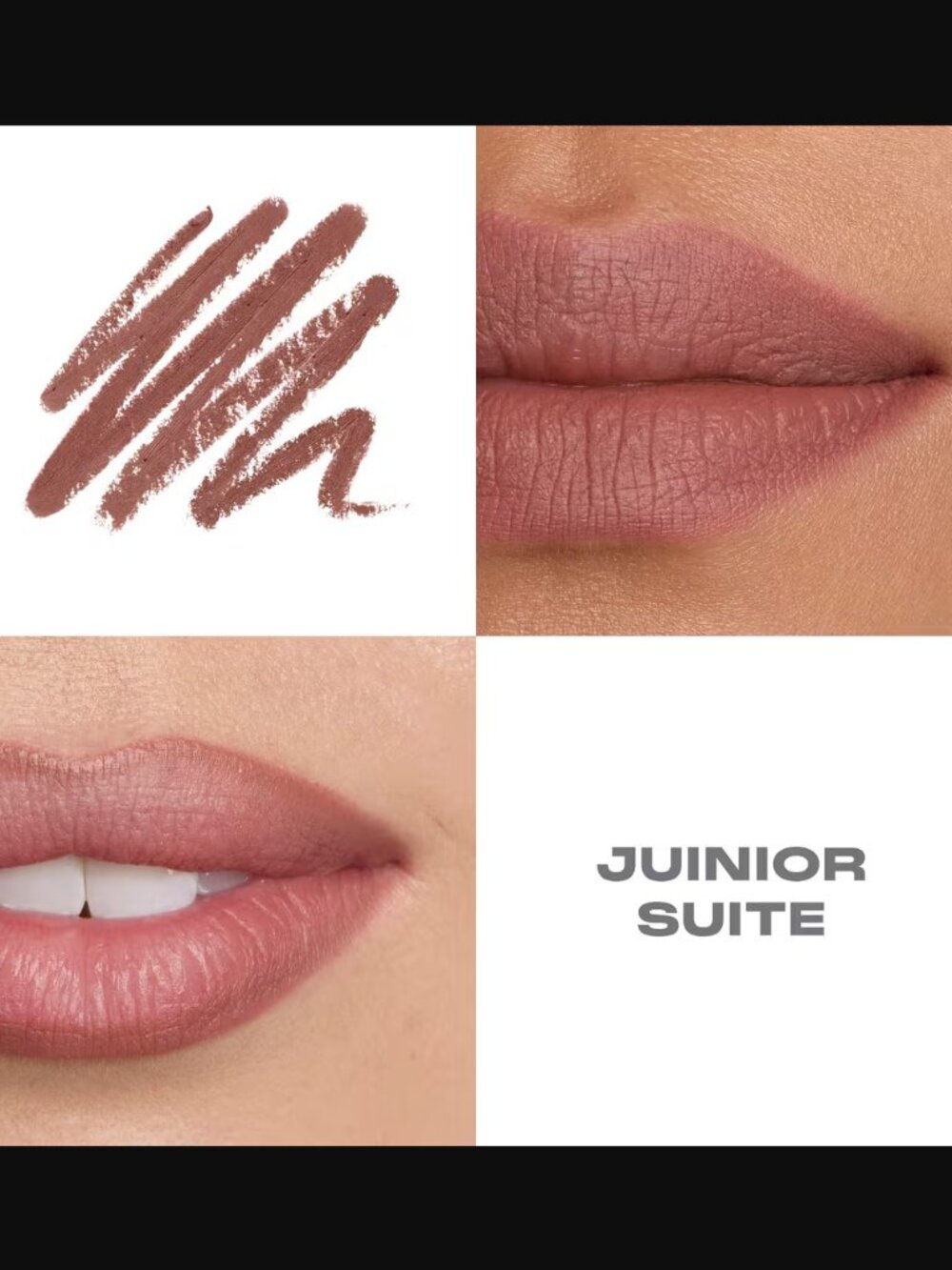 🔥3/$30 NIB Morphe Signature Lip Pencil Junior Suite (Warm Rose Nude) Full Size